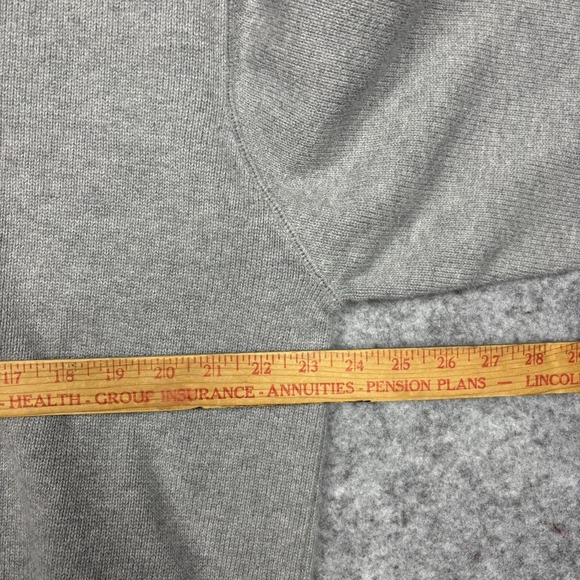 Eddie Bauer Gray Knit Crewneck Pullover Sweater Mens XL - Picture 4 of 7